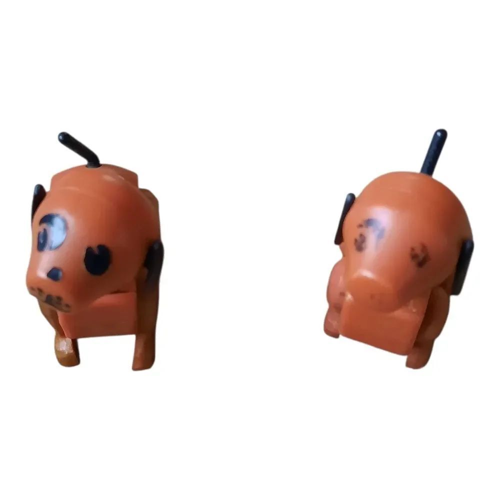 Fisher-Price Little People Orange Dog Figures